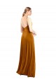 Best Stretch Velvet Long Cowl Neck A-Line Prom Dresses Canada