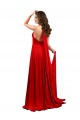 Best Spandex Criss Cross Open Back Long Halter Neck A-Line Prom Dress Canada