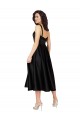 Best Satin Knee Length Square Neck A-Line Prom Dress Canada