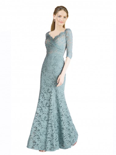 Best Lace Long Sweetheart A-Line Prom Dress Canada