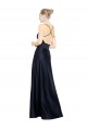 Best Satin Long Spaghetti Straps A-Line Prom Dress Canada