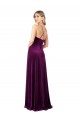 Best Stretch Velvet Criss Cross Back Long Scoop Neck A-Line Prom Dress Canada