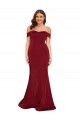 Best Spandex Long Off the Shoulder Mermaid Plus Size Formal Prom Dress Canada