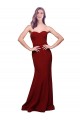 Best Stretch Crepe Low Back Long Sweetheart Sheath Prom Dress Canada