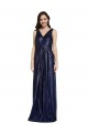 Best Sequin V-Back Long V-Neck Sheath Prom Dress Canada