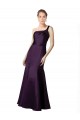 Best Satin Long One Shoulder Mermaid Prom Dress Canada