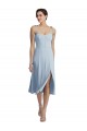 Best Stretch Crepe Midi Length Sweetheart A-Line Prom Dress Canada