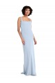 Best Stretch Crepe Long Square Neck Sheath Prom Dress Canada