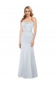 Best Satin Low Back Long Strapless Sheath Prom Dress Canada