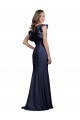 Best Stretch Crepe Keyhole Back Long Bateau Neck Mermaid Prom Dress Canada