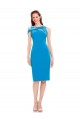 Best Stretch Crepe Cocktail Length Mermaid Prom Dress Canada