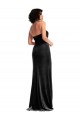 Best Stretch Velvet Low Back Long Halter Neck Mermaid Prom Dress Canada