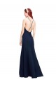 Best Soft Chiffon Long Halter Neck Mermaid Prom Dress Canada