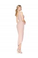 Best Stretch Crepe V-Back Knee Length Spaghetti Straps Mermaid High Low Prom Dress Canada