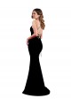 Best Stretch Crepe Low Back Long High Neck Mermaid Prom Dress Canada