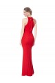 Best Stretch Crepe Long Halter Neck Mermaid Prom Dress Canada
