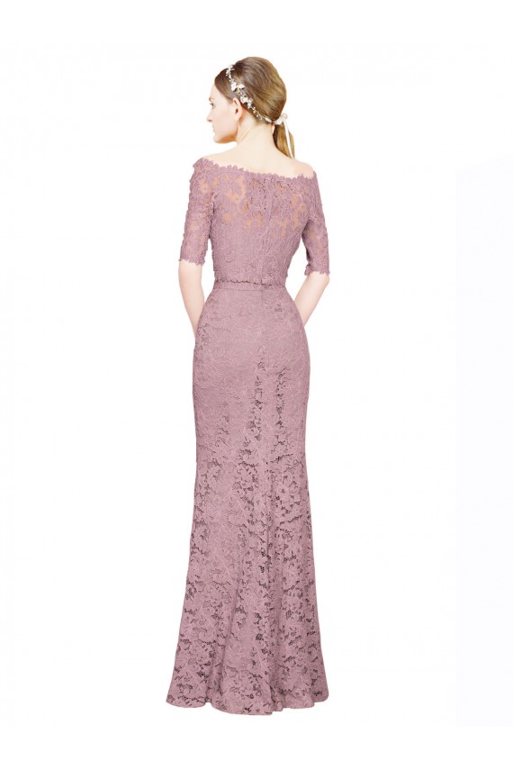 Best Lace Long Off the Shoulder Mermaid Prom Dresses Canada