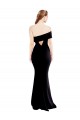 Best Stretch Crepe Keyhole Back Long One Shoulder Mermaid Prom Dress Canada