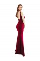 Best Stretch Crepe Long Square Neck Mermaid Prom Dress Canada