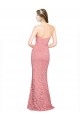 Best Lace Long Strapless Mermaid Evening Prom Dress Canada