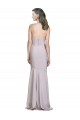 Best Stretch Crepe Long Strapless Arctic Lilac Mermaid Prom Dress Canada