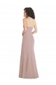 Best Stretch Crepe Long Sweetheart Dusty Pink Mermaid Prom Dress Canada