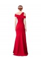 Best Stretch Crepe Long Mermaid Prom Dress Canada