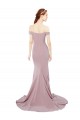 Best Stretch Crepe Sweep Train Sweetheart Mermaid Evening Prom Dress Canada