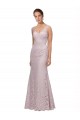 Best Lace V-Back Long V-Neck Mermaid Prom Dress Canada