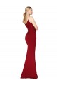Best Stretch Crepe V-Back Long High Neck Mermaid Prom Dress Canada
