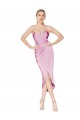 Best Stretch Crepe Knee Length Spaghetti Straps Mermaid High Low Prom Dress Canada