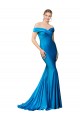 Best Satin Long High Neck Mermaid Prom Dresses Canada