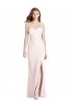 Best Stretch Crepe Long Strapless Trumpet Prom Dresses Canada