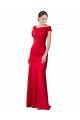 Best Stretch Crepe Long Mermaid Prom Dress Canada