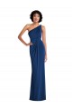 Best Spandex Long One Shoulder Sheath Prom Dress Canada