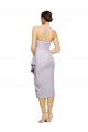 Best Stretch Crepe Low Back Cocktail Length Strapless Sheath High Low Prom Dress Canada