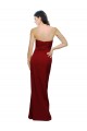 Best Stretch Crepe Long Sweetheart Sheath High Side Slit Prom Dress Canada