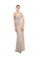 Best Sequin & Sparkling Sequin Low Back Long V-Neck Sheath Prom Dress Canada