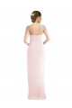 Best Stretch Crepe Long Halter Neck Trumpet Prom Dress Canada