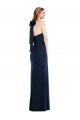 Best Stretch Crepe Open Back Long High Neck Trumpet Prom Dress Canada