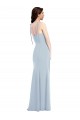 Best Stretch Crepe Low Back Long Strapless Trumpet Prom Dress Canada