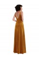 Best Stretch Velvet V-Back Long V-Neck Trumpet Prom Dress Canada