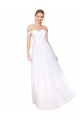 Best Soft Chiffon Long Off the Shoulder A-Line Prom Dress Canada
